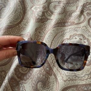 Brand new Tory Burch blue sunglasses